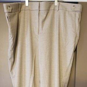 Loft wool blend cropped trouser